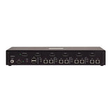 StarTech.com Secure 4-Port KVM Switch, DisplayPort, 4K 60Hz, NIAP 4.0 Desktop KVM, Multi-View Preview Screen, CAC, Metal Housing, Made in the USA