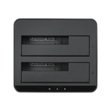 StarTech.com Dual-Bay USB 3.0 to SATA Hard Drive Docking Station, USB Hard Drive Dock, External 2.5/3.5" SATA I/II/III SSD/HDD Docking Station, Hot-Swap Hard Drive Bays, Top-Loading