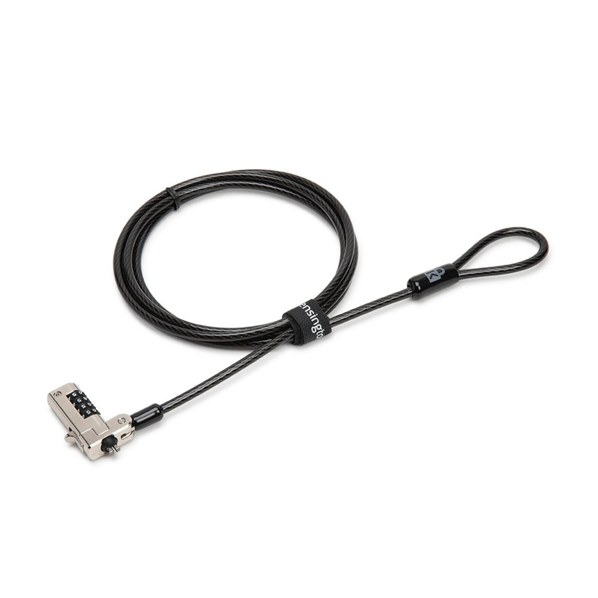 Kensington Slim N17 Serialised Combination Laptop Lock for Wedge-Shaped Slots