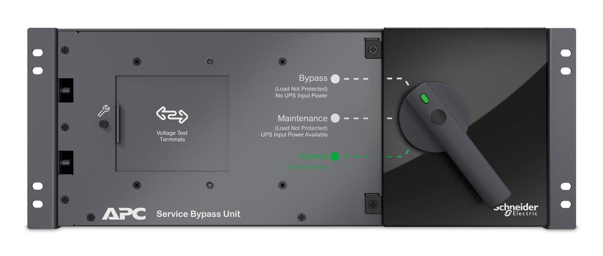 APC SRYLSBP20KP maintenance bypass panel (MBP) 200 - 240 V Black 125 A