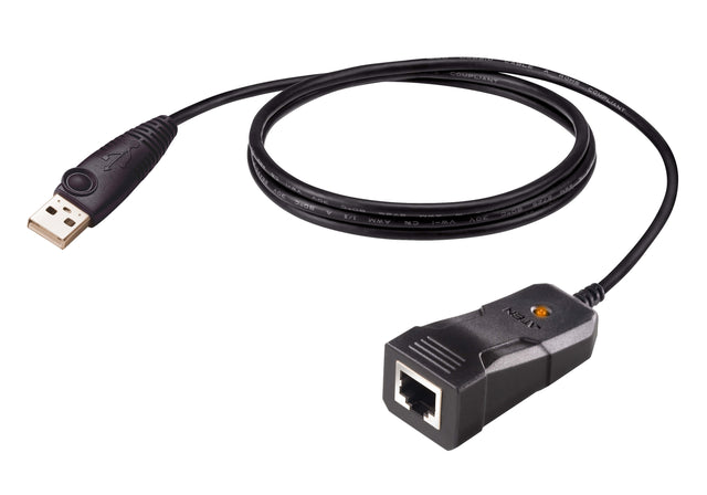 ATEN UC232BF serial cable Black 1.2 m USB Type-A RJ-45