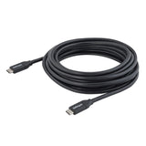 StarTech.com 13ft (4m) USB-C Fast Charging Cable, Charge & Sync, 100W (5A) PD, USB 2.0, USB-IF Certified - Black USB C Charging Cord