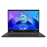 MSI Prestige 16 AI EVO B1MG-020US laptop Intel Core Ultra 7 155H 40.6 cm (16") WQUXGA 32 GB LPDDR5-SDRAM 2 TB SSD Wi-Fi 7 (802.11be) Windows 11 Pro Grey
