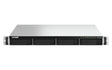 QNAP TS-464U NAS Rack (1U) Intel® Celeron® N5095 8 GB DDR4 0 TB QNAP Turbo System Aluminium, Black