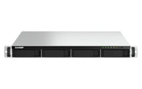 QNAP TS-464U NAS Rack (1U) Intel® Celeron® N5095 8 GB DDR4 0 TB QNAP Turbo System Aluminium, Black