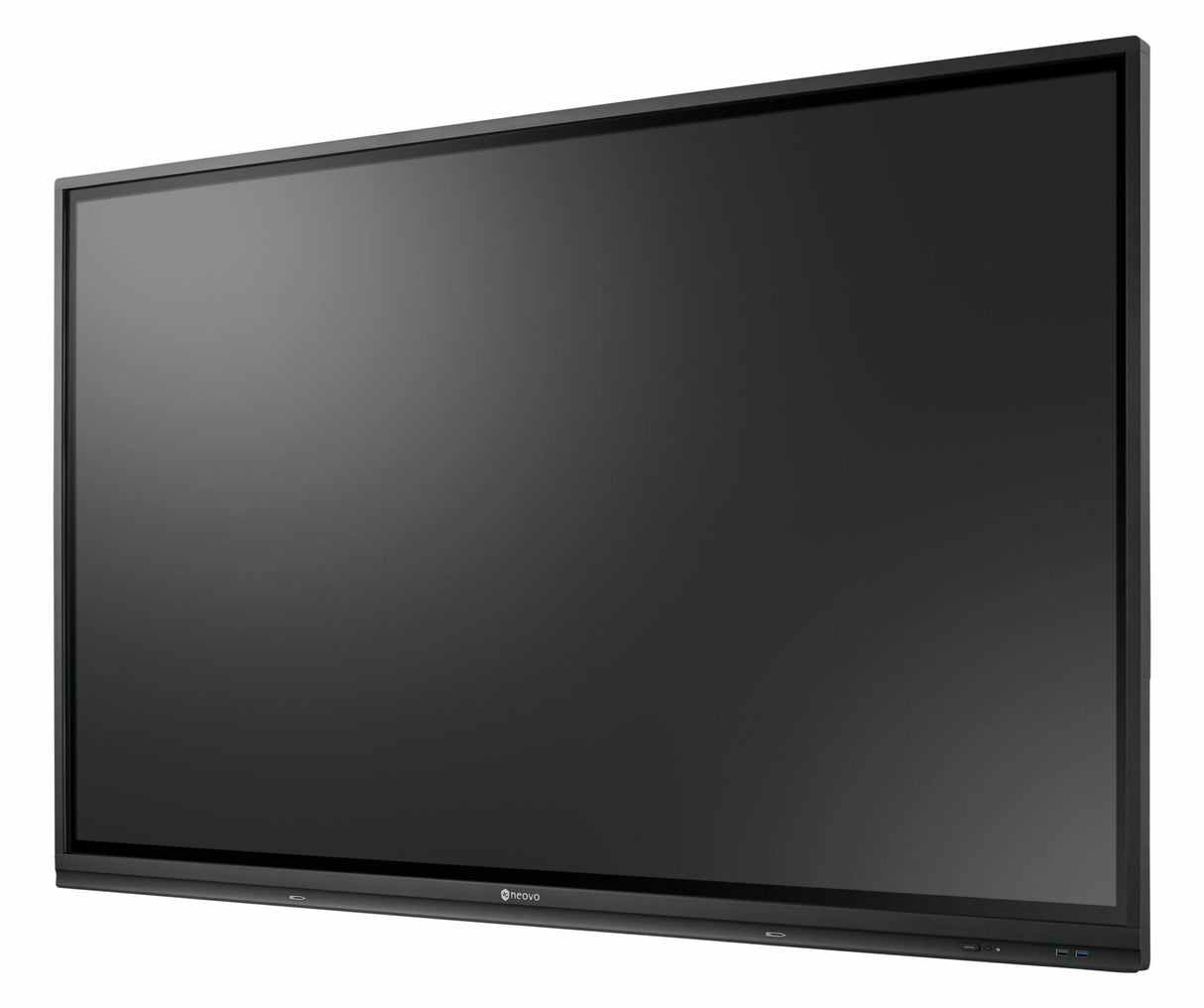 AG Neovo IF863011G0000 Signage Display Interactive flat panel 2.17 m (85.6") LCD 350 cd/m² 4K Ultra HD Black Touchscreen Built-in processor Android 9.0