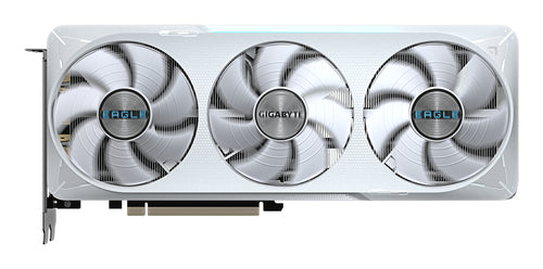 GIGABYTE GeForce RTX 5070 EAGLE OC ICE SFF 12G Graphics Card - 12GB GDDR7, 192bit, PCI-E 5.0, 2587 MHz Core Clock, 3 x DP 2.1a, 1 x HDMI 2.1b, NVIDIA DLSS 4, GV-N5070EAGLEOC ICE-12GD