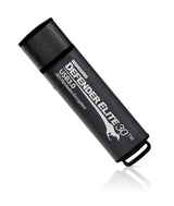 iStorage Kanguru Defender Elite30™ USB 3.0 128GB| Secure Flash Drive | FIPS 197 Certified, 256-bit AES hardware encryption (XTS Mode) | TAA Compliant