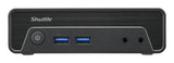 Shuttle Nano PC NE10N, Intel N 100, 1x HDMI, 1x DP, 6x USB, 1x LAN, fanless, 24/7 permanent operation, incl. VESA