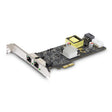 StarTech.com 2-Port 2.5Gbps NBASE-T PoE Network Card, Dual Intel I225-V, 802.3af/at PoE+ Multi-Gigabit NIC, PCI Express Server LAN Card, LP4/8-Pin PCIe-Powered