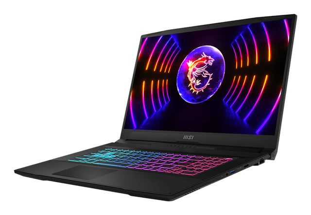 MSI Katana 17 B12VEK-225CA Intel® Core™ i7 i7-12650H Laptop 43.9 cm (17.3") Full HD 16 GB DDR5-SDRAM 512 GB SSD NVIDIA GeForce RTX 4050 Wi-Fi 6 (802.11ax) Windows 11 Home Black