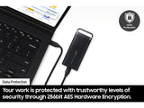 Samsung MU-PH4T0S 4 TB USB Type-C 3.2 Gen 1 (3.1 Gen 1) Black