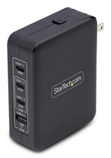 StarTech.com 140W USB-C Wall Charger, 3x USB-C/1x USB-A, PD 3.1 GaN Power Adapter for MacBook, Dell XPS/Inspiron/Precision