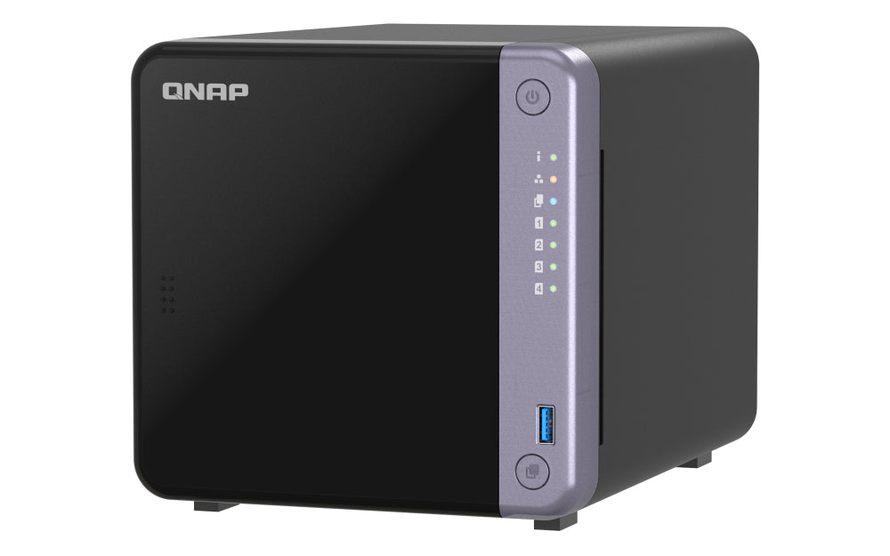 QNAP TS-432X NAS Tower Alpine Alpine AL-524 4 GB DDR4 QNAP QTS Black
