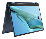 ASUS Zenbook S13 Flip OLED UP5302ZA-XB71T-CA Intel® Core™ i7 i7-1260P Hybrid (2-in-1) 33.8 cm (13.3") Touchscreen 2.8K 16 GB LPDDR5-SDRAM 1 TB SSD Wi-Fi 6E (802.11ax) Windows 11 Pro Blue