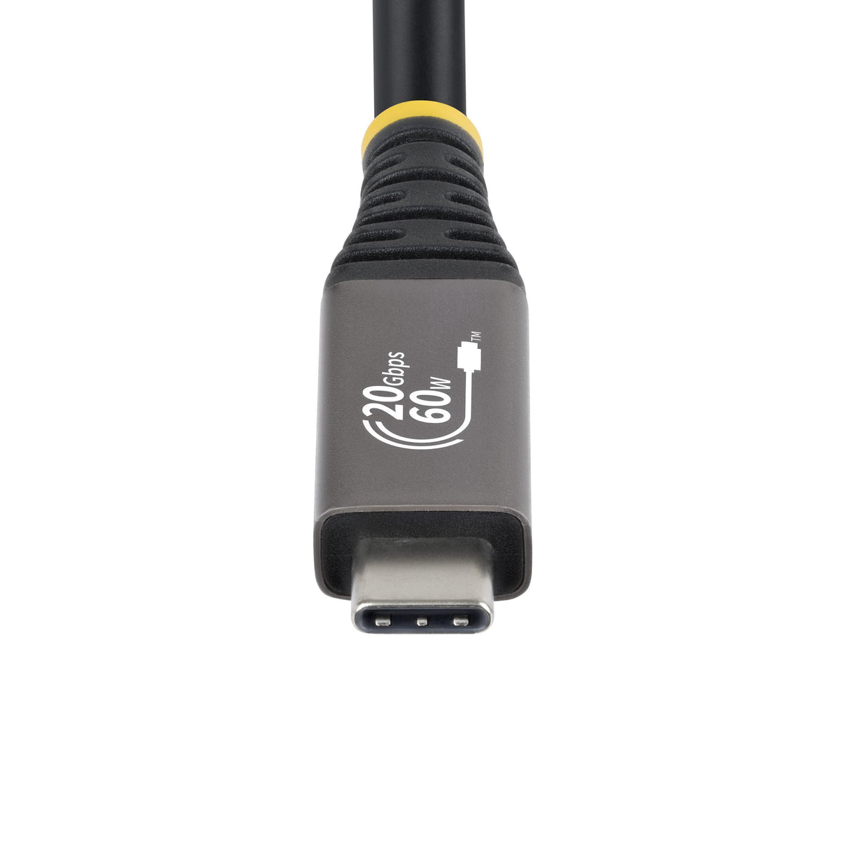 StarTech.com 10ft (3m) USB4 Cable, 20Gbps, USB-IF Certified USB-C Cable, 60W PD, 4K 120Hz DP 2.1, TPE Jacket, Black USB-C Cord