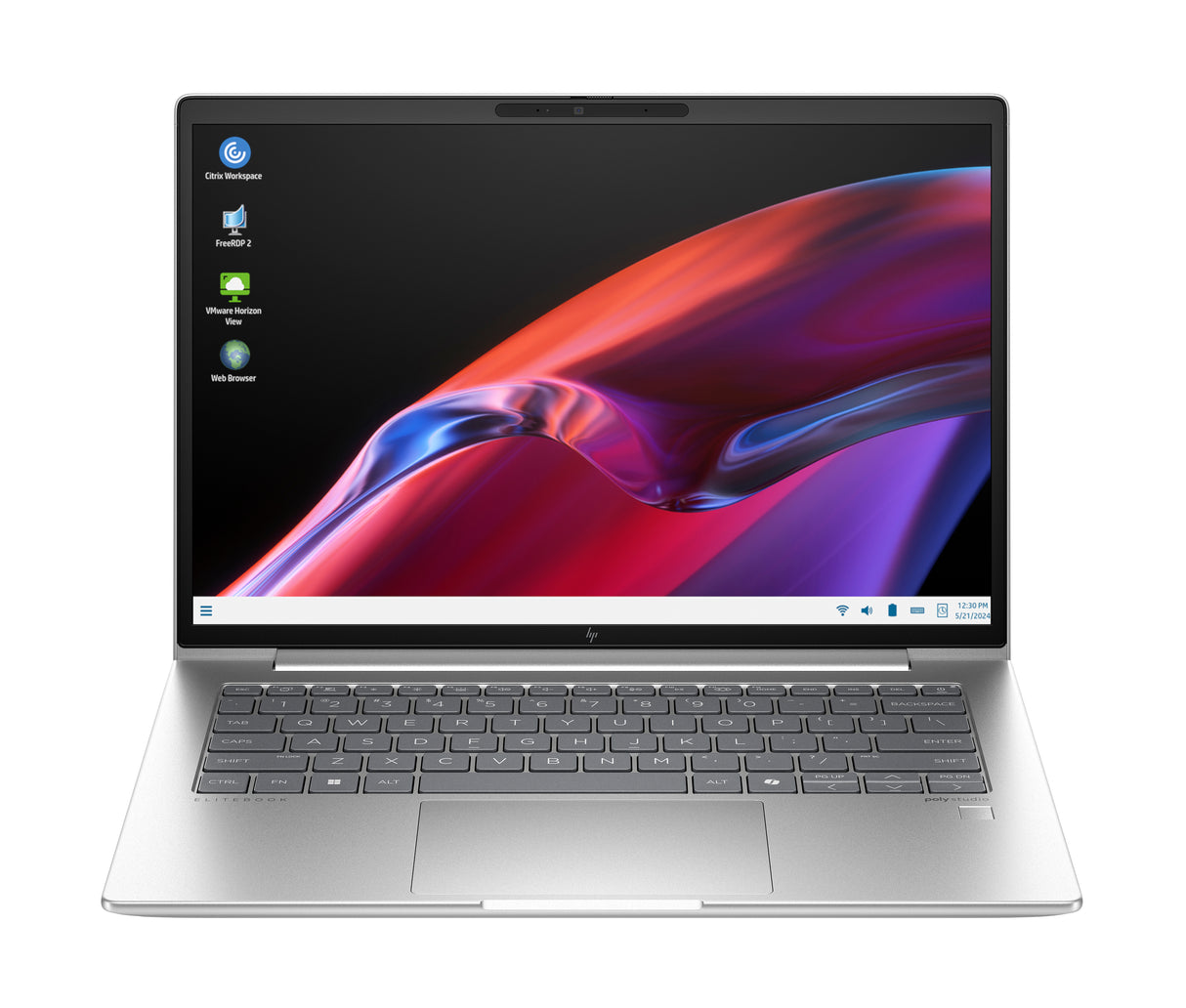 HP Elite mt645 G8 Mobile Thin Client AMD Ryzen™ 5 7535U 35.6 cm (14") WUXGA 8 GB DDR5-SDRAM 256 GB SSD Wi-Fi 6E (802.11ax) IGEL OS Silver