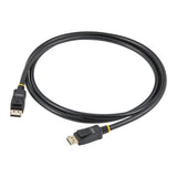 StarTech.com 10ft (3m) VESA Certified DisplayPort Cable - 10 Pack - DisplayPort 1.2 Cord with Latches, 4K 60Hz UHD, DP to DP Cable for Monitor, Latching DP Connectors