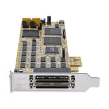 StarTech.com 16-Port Low-Profile Serial Card - RS232 - PCI Express - TAA
