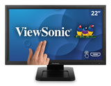 Viewsonic TD2211 computer monitor 55.9 cm (22") 1920 x 1080 pixels Full HD LCD Touchscreen Black