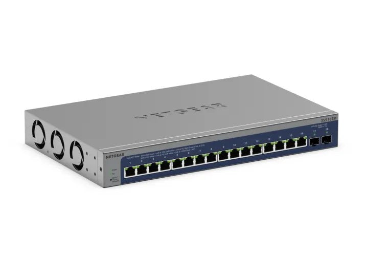 NETGEAR XS516TM Managed L2/L3/L4 10G Ethernet (100/1000/10000) 1U Grey, Blue