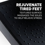 Fellowes Foot Rest Under Desk - Professional Series Ultimate Foot Support Ergonomic Foot Rest with 3 Height Adjustments & Massage Surface - Foot Rest Stool for Office & Home - Black
