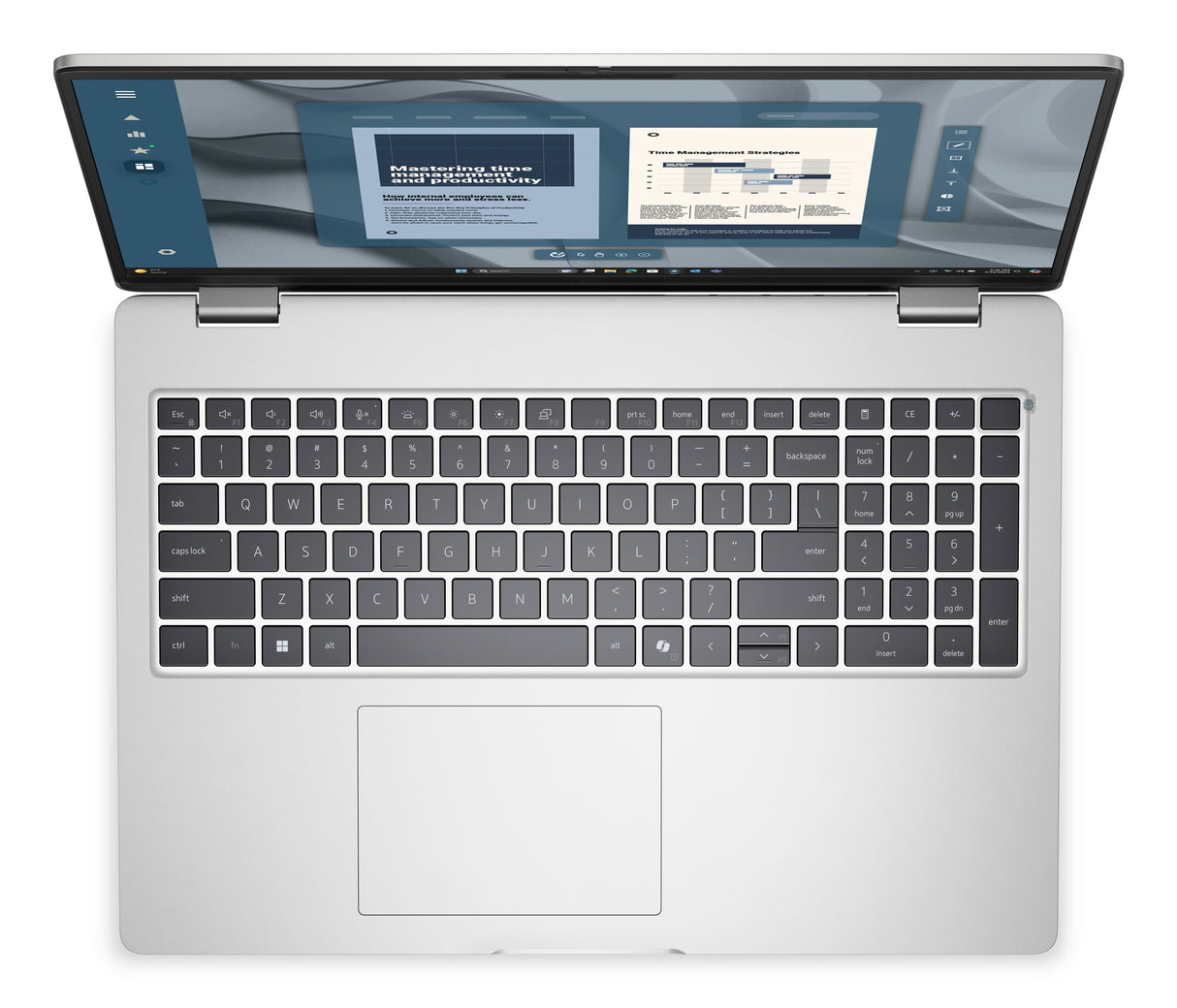 DELL Pro 16 PC16255 Copilot+ PC AMD Ryzen AI 7 PRO 350 Laptop 40.6 cm (16") Full HD+ 16 GB DDR5-SDRAM 512 GB SSD Wi-Fi 6E (802.11ax) Windows 11 Pro US English Silver, Platinum