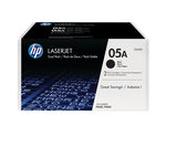 HP 05A 2-pack Black Original LaserJet Toner Cartridges
