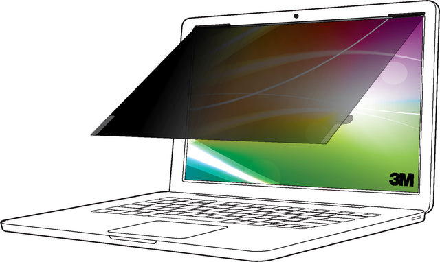 3M Bright Screen Privacy Filter for 12.1in Laptop, 16:10, BP121W1B