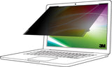 3M Bright Screen Privacy Filter for 14in Laptop, 16:10, BP140W1B