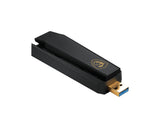 MSI AXE5400 network card WLAN 2402 Mbit/s