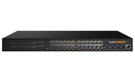 Yealink RCH240 Managed L2+ Gigabit Ethernet (10/100/1000) Power over Ethernet (PoE) Black