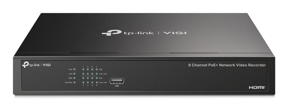 TP-Link VIGI 4MP TURRET IPC & 8-CH NVR KIT video surveillance kit Wired 8 channels