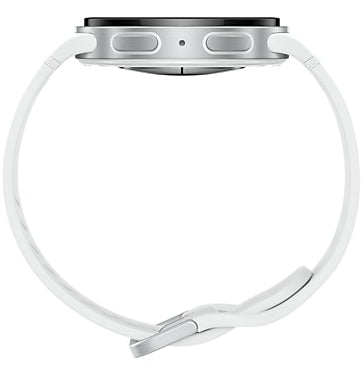 Samsung Galaxy Watch8 3.3 cm (1.3") AMOLED 40 mm Digital 438 x 438 pixels Touchscreen Silver Wi-Fi GPS (satellite)