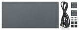 Intellinet 24-Port Gigabit Ethernet PoE+ Switch with 2 SFP Ports IEEE 802.3at/af (PoE+/PoE) Compliant, 370 W PoE Power Budget, Two 1G SFP Open Slots, Self-Healing Network, 19" Rackmount