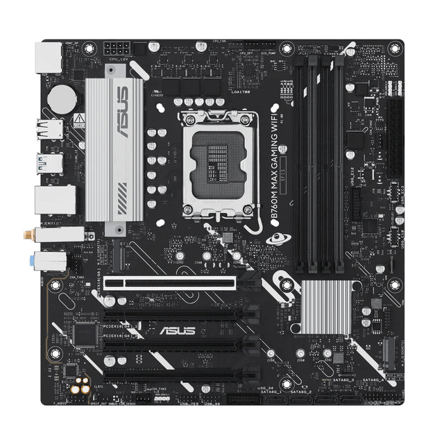 ASUS B760M MAX GAMING WIFI Intel B760 LGA 1700 micro ATX