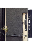 APC NetShelter CX, High security handle adaptor Kit, for door mounting, Black, 300H x 69W x 35D mm
