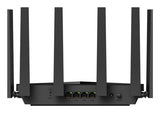 Cudy WR11000 wireless router 2.5 Gigabit Ethernet Tri-band (2.4 GHz / 5 GHz / 6 GHz) Black