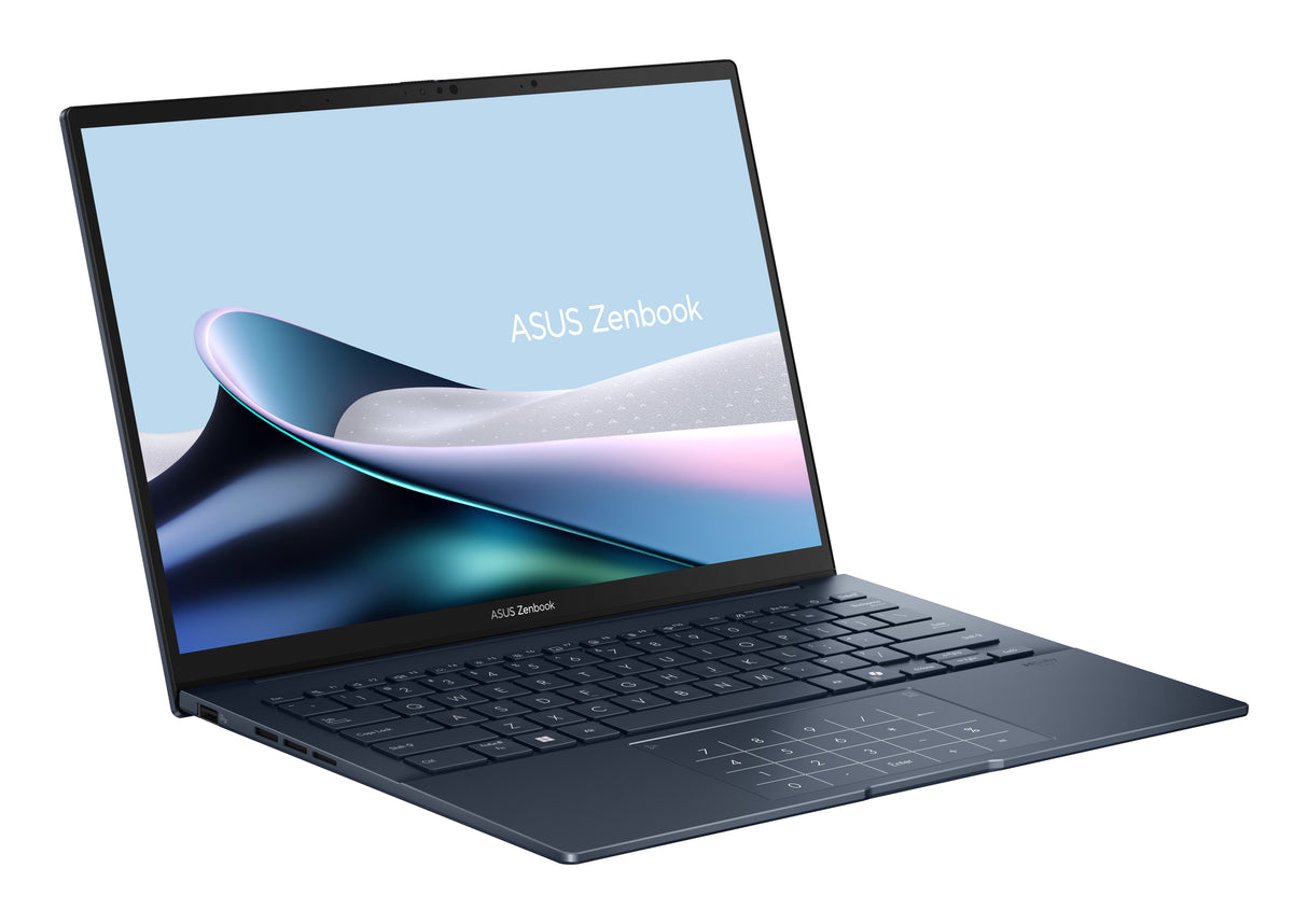 ASUS Zenbook 14 OLED UX3405CA-DS51T-CA Intel Core Ultra 5 225H Laptop 35.6 cm (14") WUXGA 16 GB LPDDR5x-SDRAM 512 GB SSD Wi-Fi 7 (802.11be) Windows 11 Home Blue