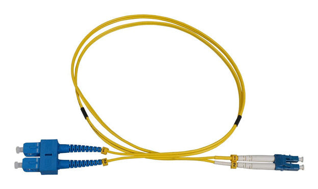 Intellinet 760768 InfiniBand/fibre optic cable 6 m LC SC SMF Yellow