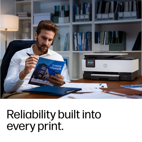 HP OfficeJet Pro Wireless Color Printer, Instant Ink; Two-sided printing