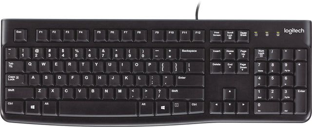 Logitech 920-002478 keyboard Office USB English Black