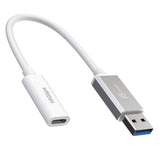 j5create JUCX35 USB cable 0.1 m USB C USB A 10 Gbit/s White