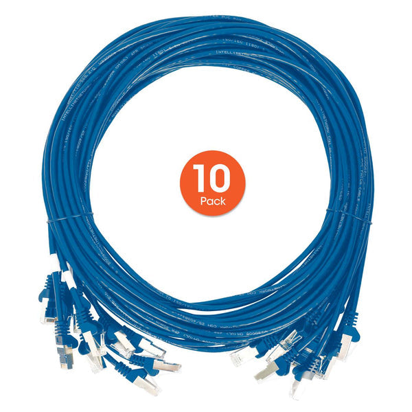 Intellinet 742658 networking cable Blue 6 m Cat6 U/UTP (UTP)