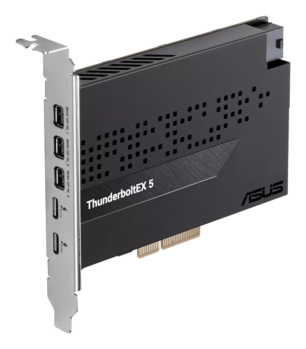 ASUS ThunderboltEX 5 interface cards/adapter Internal Mini DisplayPort, USB 2.0, PCIe, USB Type-C, Thunderbolt, VGA