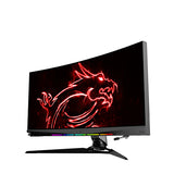MSI Optix MEG381CQR PLUS computer monitor 95.2 cm (37.5") 3840 x 1600 pixels UltraWide Quad HD+ LCD Black