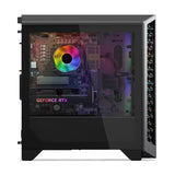 Lenovo LOQ Tower 26ADR10 AMD Ryzen™ 7 8745HX 16 GB DDR5-SDRAM 1 TB SSD NVIDIA GeForce RTX 5060 Windows 11 Home PC Black