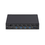 StarTech.com 4-Port DisplayPort KVM Switch with Mouse Roaming and Multi-View / Picture-in-Picture, 4K 60Hz, USB 3.0 (5Gbps) Hub, Hotkey Control, TAA Compliant