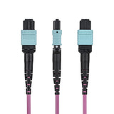 StarTech.com 10m (33ft) MTP®/MPO Fiber Optic Cable, 12F Type-B, OM4 Multimode MTP/PC Female Fiber Patch Cable, 50/125µm, OFNP Plenum, MTP-12 Fiber Jumper Cord