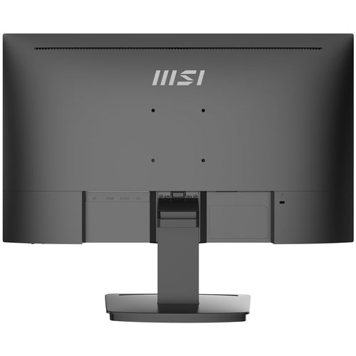 MSI Pro MP243X 23.8 Inch Monitor, Full HD (1920 x 1080), 100Hz, IPS, 4ms, HDMI, DisplayPort, Built-in Speakers, Anti-Glare, Anti-Flicker, Less Blue light, TÜV Certified, VESA, Kensington, Black
